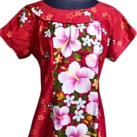 Vintage Richard Douglas Native Hawaiian Dress - Picture 1 of 10